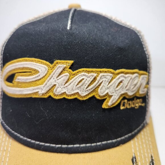 Dodge Charger Trucker Hat Cap Mesh Back Snapback Patch Logo H3 Headwear - Picture 2 of 12